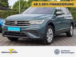Blau Gebraucht 2022 VW Tiguan Allspace Life SUV | 26.980 € (Superpreis)