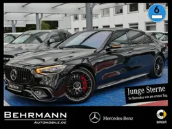 Lack obsidianschwarz (metallic) Gebraucht 2024 Mercedes S63 AMG Limousine | 198.889 € (Teuer)