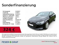 Brillantschwarz Gebraucht 2024 Audi A3 Ambiente Limousine | 26.980 €