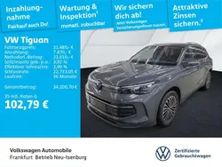 Delfingrau metallic/delfingrau metallic (metallic) Gebraucht 2024 VW Tiguan Life SUV | 31.480 € (Guter Preis)