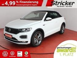 Weiß Gebraucht 2021 VW T-Roc Cabriolet R-line Cabrio | 24.949 € (Guter Preis)