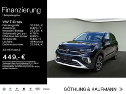 Deep black perleffekt Neu 2025 VW T-Cross Style SUV | 33.690 € (Teuer)