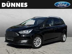 Schwarz (iridiumschwarz metallic) Gebraucht 2019 Ford Grand C-Max Titanium Van / Kleinbus | 12.500 € (Fairer Preis)