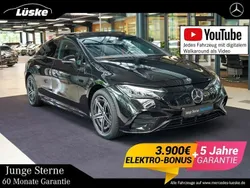 Obsidianschwarz Gebraucht 2022 Mercedes EQE350 AMG line Limousine | 47.900 € (Guter Preis)