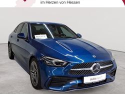 Spektralblau metallic Gebraucht 2022 Mercedes C220 AMG line Limousine | 35.090 € (Etwas zu teuer)