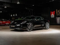 Schwarz Gebraucht 2016 Porsche Cayman Black Edition Coupé | 54.499 € (Etwas zu teuer)