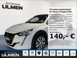 Weiss Gebraucht 2021 Peugeot e-208 Active Kleinwagen | 16.880 € (Fairer Preis)
