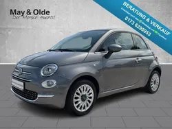 Pompei grau) (grau Gebraucht 2018 Fiat 500 Lounge Kleinwagen | 8.880 € (Fairer Preis)