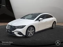 Weiß Gebraucht 2024 Mercedes EQE350 Premium Limousine | 55.590 € (Fairer Preis)
