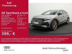 Taifungrau metallic Gebraucht 2022 Audi Q4 Sportback e-tron Ambiente SUV | 39.910 € (Fairer Preis)