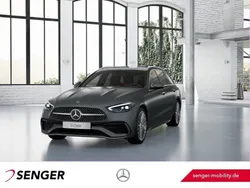 Grau Gebraucht 2022 Mercedes C300 AMG line Kombi | 39.970 € (Teuer)
