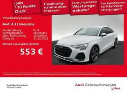 Gletscherweiß metallic Gebraucht 2025 Audi A3 S-Line Limousine | 38.430 € (Teuer)
