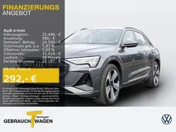 Grau Gebraucht 2021 Audi e-tron S-Line SUV | 25.490 € (Superpreis)