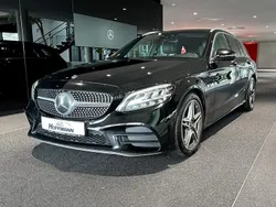 Schwarz Gebraucht 2021 Mercedes C220 Limousine | 16.950 € (Superpreis)