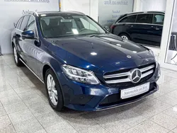 Cavansitblau metalliclack Gebraucht 2020 Mercedes C220 Avantgarde Kombi | 22.480 € (Superpreis)