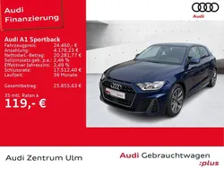 Navarrablau metallic Gebraucht 2024 Audi A1 Sportback S-Line Kleinwagen | 24.460 € (Guter Preis)