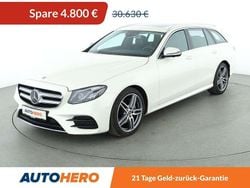 Diamantweiss Gebraucht 2018 Mercedes E220 AMG line Kombi | 25.830 € (Guter Preis)