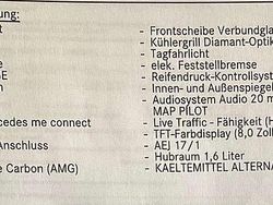 Weiß Gebraucht 2018 Mercedes 180 AMG line Limousine | 18.991 € (Fairer Preis)