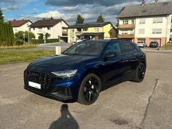Blau Gebraucht 2019 Audi Q8 S-Line SUV | 50.999 € (Fairer Preis)