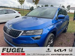 Raceblau metallic Gebraucht 2021 Skoda Karoq Clever SUV | 26.899 € (Guter Preis)