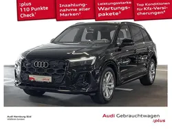 0e mythosschwarz metallic Gebraucht 2024 Audi Q7 S-Line SUV | 79.850 € (Fairer Preis)