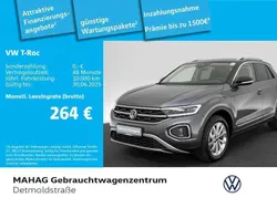 Indiumgrau metallic schwarz Gebraucht 2024 VW T-Roc Style SUV | 28.996 € (Guter Preis)