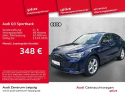 Navarrablau metallic Gebraucht 2025 Audi Q3 Sportback S-Line SUV | 43.480 € (Fairer Preis)