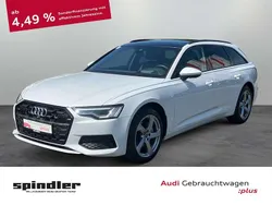 Gletscherweiß metallic Gebraucht 2024 Audi A6 Advanced Plus Kombi | 44.380 € (Guter Preis)