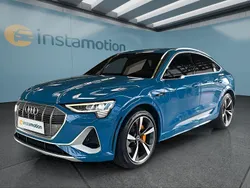 Blau Gebraucht 2020 Audi e-tron SUV | 45.199 € (Fairer Preis)