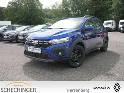 Blau Neu 2025 Dacia Sandero Expression Kleinwagen | 19.939 € (Etwas zu teuer)