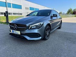 Mountaingrau met. Gebraucht 2017 Mercedes CLA200 AMG line Kombi | 12.989 € (Fairer Preis)