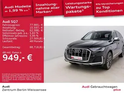 Mythosschwarz metallic Gebraucht 2023 Audi SQ7 Ambiente SUV | 77.985 € (Guter Preis)