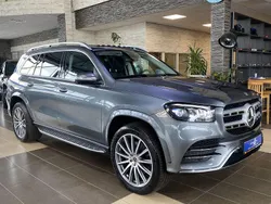 Grau Gebraucht 2021 Mercedes GLS350 AMG line SUV | 83.400 € (Teuer)