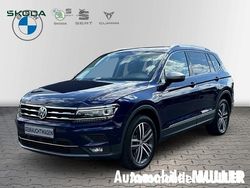 Blau Gebraucht 2021 VW Tiguan Allspace Highline SUV | 33.690 € (Fairer Preis)