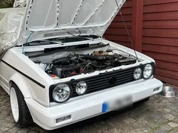 Weiß Gebraucht 1989 VW Golf Cabriolet Cabrio | 8.000 €