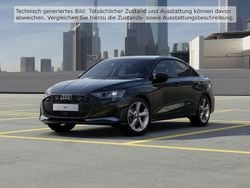 Mythosschwarz metallic/mythoss Gebraucht 2025 Audi A3 Advanced Limousine | 34.850 € (Etwas zu teuer)