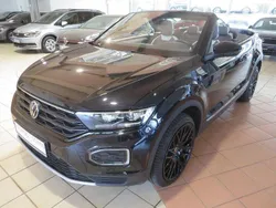 Schwarz Gebraucht 2021 VW T-Roc Cabriolet Style Cabrio | 22.645 € (Fairer Preis)