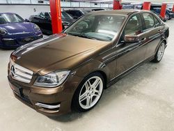 Braun Gebraucht 2013 Mercedes C300 AMG line Limousine | 11.900 € (Guter Preis)