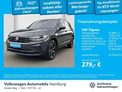 Grau Gebraucht 2023 VW Tiguan Life SUV | 34.890 € (Fairer Preis)