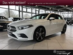 Weiß Gebraucht 2021 Mercedes A180 AMG Limousine | 27.840 € (Guter Preis)