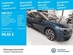 Blau Gebraucht 2025 VW ID.7 Pro Limousine | 51.980 €