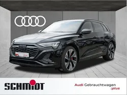 Mythosschwarz metallic Gebraucht 2023 Audi Q8 e-tron S-Line SUV | 52.440 € (Superpreis)