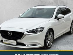 Weiß Gebraucht 2023 Mazda 6 Exclusive-Line Kombi | 28.890 € (Fairer Preis)