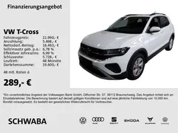 Pure white Gebraucht 2024 VW T-Cross Life SUV | 21.990 € (Fairer Preis)