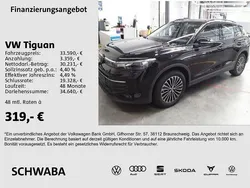 Schwarz Gebraucht 2024 VW Tiguan Life SUV | 33.590 € (Guter Preis)