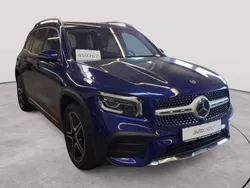 Galaxyblau metalic Gebraucht 2021 Mercedes GLB200 AMG line SUV | 27.990 € (Fairer Preis)