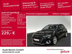 Mythosschwarz metallic Gebraucht 2021 Audi A3 Ambiente Kombi | 24.200 € (Guter Preis)