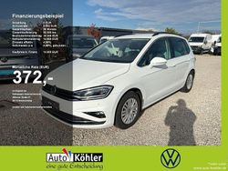 Weiß Gebraucht 2018 VW Golf Sportsvan Highline Van / Kleinbus | 14.900 € (Superpreis)