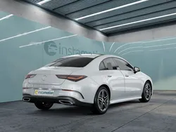 Weiß Gebraucht 2024 Mercedes CLA200 AMG Coupé | 44.695 € (Teuer)