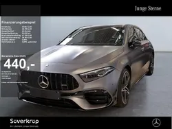 Grau Gebraucht 2024 Mercedes A45 AMG Premium Limousine | 58.170 € (Teuer)